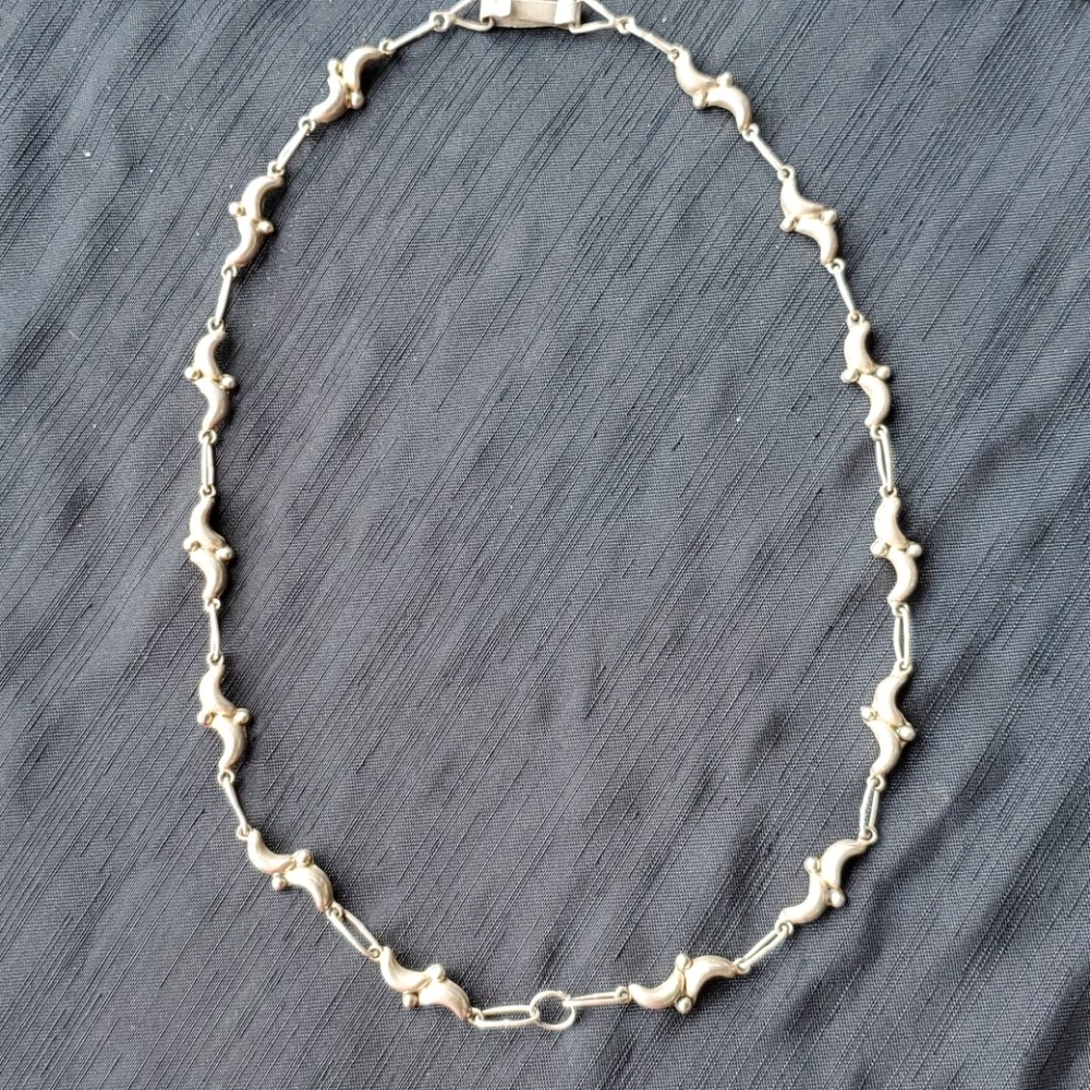 Sterling silver chain necklace